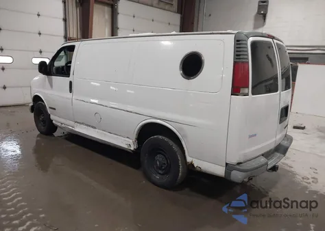 1997 Chevrolet Chevy Van from USA, damaged, VIN 1GCGG25R5V1013731